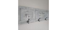 Porte manteaux mural relooké 
