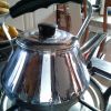 Bouilloire cuivre chromée