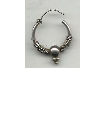 Anneau Vintage d’oreilles en Argent massif