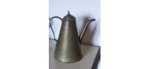 Cafetiere en cuivre ancienne art deco, collector