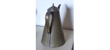Cafetiere en cuivre ancienne art deco, collector