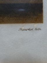 Lithographie "bouquet de fruits" Antoine Chazal chez Mourlot