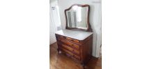 commode coiffeuse miroir psyché