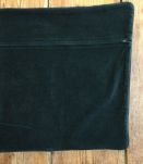 Housse coussin brodé main petit-point, pure laine DMC 42x42