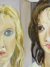 Portrait huile sur toile