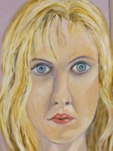 Portrait huile sur toile