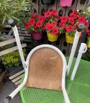 Chaise écolier enfant Jacques Hitier bleue