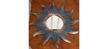 petit miroir soleil 70s