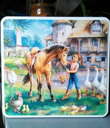 Boite à biscuits "Martine"