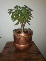 Duo de chaudrons en cuivre  - Cache-pot - Déco - Vide poche
