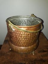 Duo de chaudrons en cuivre  - Cache-pot - Déco - Vide poche