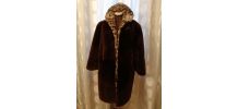 Manteau en Mouton Doré 1950