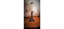  LAMPE ART DECO EN FER FORGe style