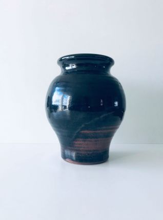 Vase en grès signé André Nault