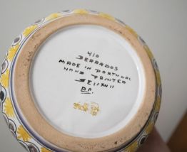 Bonbonnière vintage, peinte à la main et numérotée