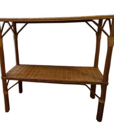 Console en rotin 