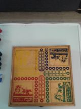 Jeux de société bois ancien.