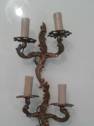 Applique en bronze style Louis XV