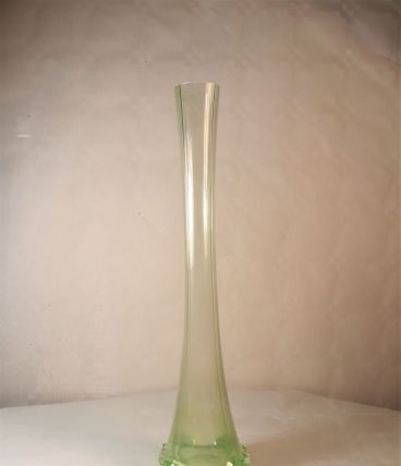 Soliflore Art Déco en Oulraline verte