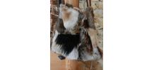 grand sac en patchwork des années 70 