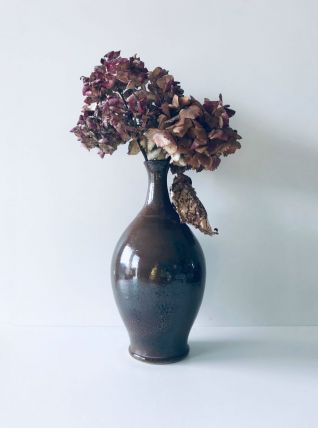 Vase en grès émaillé