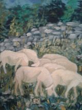 Peinture sur toile.