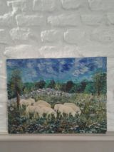 Peinture sur toile.