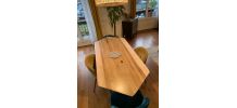 Table à manger hexagonale 
