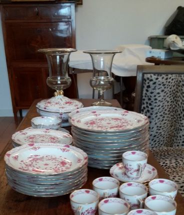 service vaisselle limoge raynaud decor Meissen