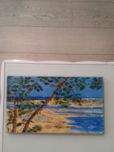 Huile sur toile