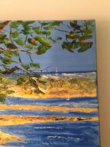 Huile sur toile