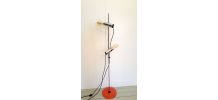 Lampadaire années 70 à 2 spots