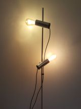 Lampadaire années 70 à 2 spots