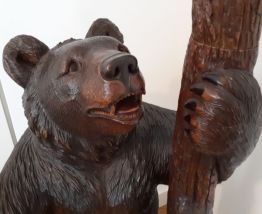 porte manteaux bois travail forêt noire 19ème