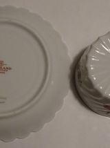 10 TASSES ET 8 SOUS TASSES LIMOGES
