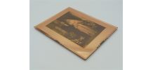 Cadre photo miroir rosé