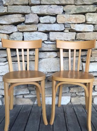  chaises "BAUMANN" bistrot 