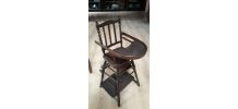 chaise de poupee  1930 a 40    ,  h 68cm 