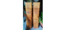 deux sculptures sur bois - Artisanat 