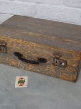 Malle en bois 1950