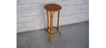 Sellette en rotin vintage 1970