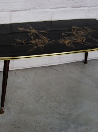Table basse années 60