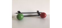 Porte manteau vintage boules