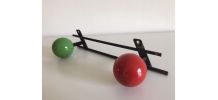 Porte manteau vintage boules