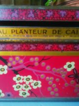 Boite publicitaire en tôle lithographiée - 