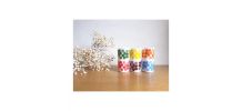 Tasses expresso Arcopal opaline vintage 