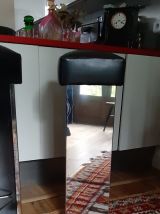 Tabourets vintage miroir lot de 3