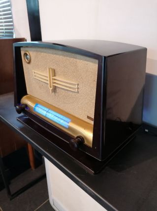 Radio vintage TSF THOMSON DUCRETET de 1952 bluetooth