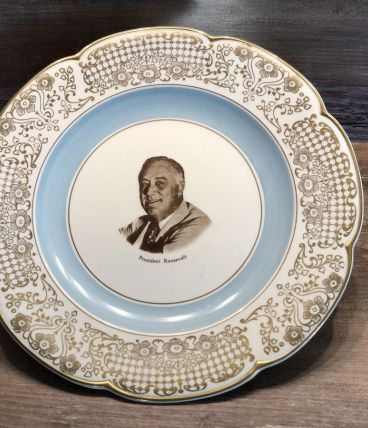 Assiette de Collection Président Roosevelt
