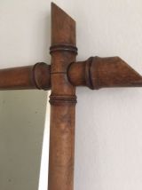 Miroir vintage  bambou
